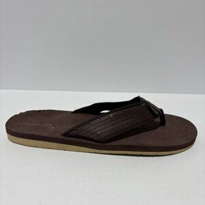 London Fog Men’s Tyrone Flip Flop Sandals, Size 12 M